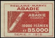 Abadie Serie IV 1916 10000 Pramien (rot)