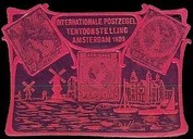 Amsterdam 1909 Postzegel Tentoonstelling WK 01