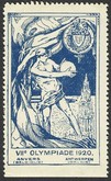 Anvers 1920 Olympia (blau) Van der Ven