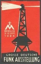 Berlin 1926 Grosse Deutsche Funk Ausstellung Malchow Expo