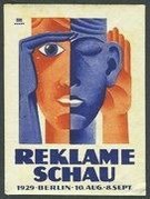 Berlin 1929 Reklame Schau Bernhard Rosen