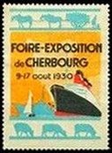 Cherbourg 1930 Foire Schiff