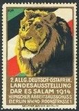 Dar es Salam 1914 2 Allg Deutsch-Ostafrik Landesausstellung (Lowe) Seyd