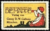 Die Mappe Munchen Deutsche Malerzeitung WK 104