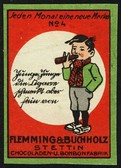 Flemming & Buchholz Stettin No 4 (Junge Schokoladen Zigarre) Susswaren