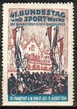 Frankfurt 1924 41 Bundestag Radfahrer 1924 Sport