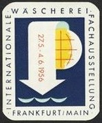 Frankfurt 1956 Internationale Wascherei Fachausstellung