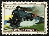 Kohler Serie IV No 06 Moyens de locomotion Type PLM a grande vitesse 1912 Schoko