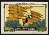 Kohler Serie VI No 02 Aeroplanes 1896 Aeroplane Chanuse Schoko