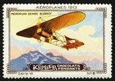 Kohler Serie VI No 08 Aeroplanes 1913 Monoplan Genre Bleriot Schoko