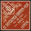 Leipzig 1913 12 Deutsches Turner Fest (braun)