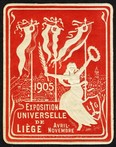 Liege 1905 Exposition Ubiverselle (Var K rot)