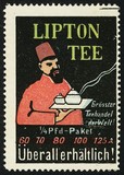 Lipton Tee (Mann mit Fez rot)