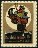 Lowenbrau Munchen Bockbier (braun) Obermeier