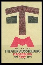 Magdeburg 1927 Theater Ausstellung Schulpig