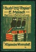 Malsch Buch Papier Handlung Berlin 9 Allgemeine Wissenschaft Koerkel