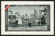 Munchener Ostpreussenhilfe 1915 Marktplatz Ortelsburg