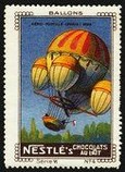 Nestle Serie VI No 04 Ballons Aero Flotille (Paris) 1824 Schoko