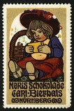 Noris Schokolade Carl Bierhals Nurnberg (Madchen mit Hut)