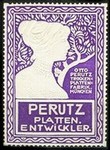 Perutz Plattenentwickler violett weiss