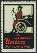 Peter's Union Pneumatic (Chauffeur mit Zeitung)