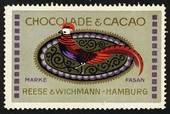 Reese & Wichmann Hamburg Chocolade & Cacao Marke Fasan