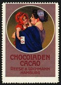 Reese & Wichmann Hamburg Chokoladen Cacao (Frau mit Madchen)