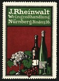 Rheinwalt Weingrosshandlung Nurnberg (WK 01)