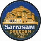 Sarrasani Dresden 1912 (WK 01) Eroffnung blau