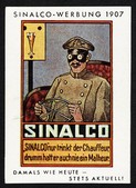 Sinalco Werbung 1907 (WK 01 - Chauffeur) Auto