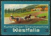 Westfalia Kunstdunger Streumaschine