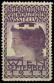 Wien 1911 Postwertzeichen violett Moser