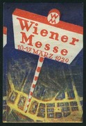 Wien 1929 Messe Marz Schild Atelier Otto