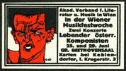 Wiener Musikfestwoche 1912 Schiele Ereignis