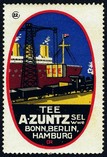 Zuntz Tee Bonn Berlin Hamburg (Serie 2 - 22) Eisenbahn