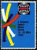 Zurich 1962 IMPO 5 Schweiz Import Messe